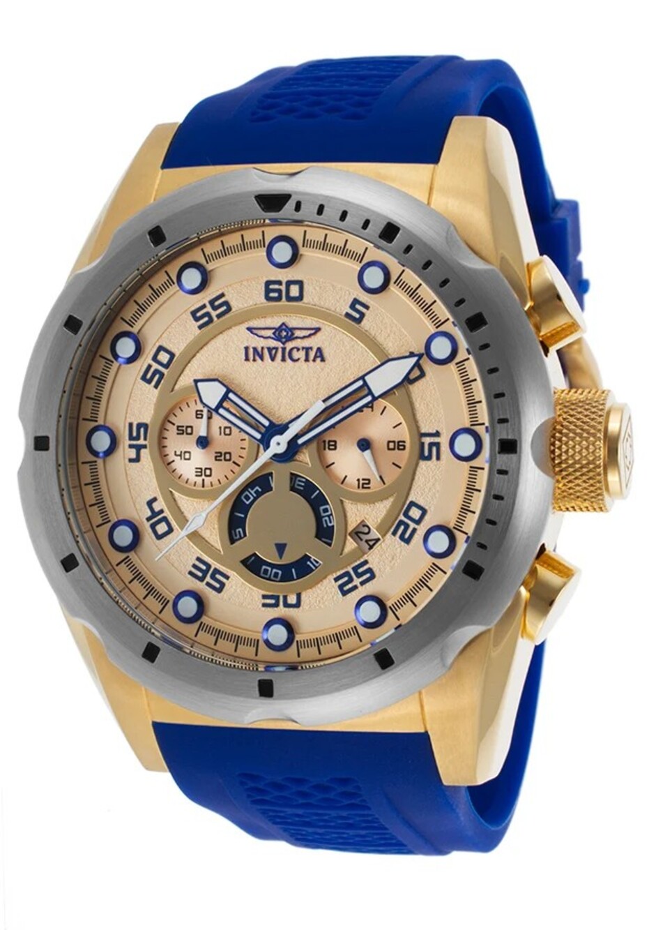 Invicta Speedway Chronograph Gold Dial Men's Watch 20307 - Gold